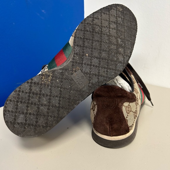Gucci Cloth low trainers US 8 D Good condition Multicolour, Cloth - Picture 3 of 6